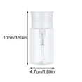 On Sale Nayueo Storage Containers,Storage Container,Push Down Empty Lockable Dispenser Bottle