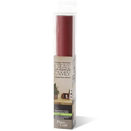 Cricut Decor Vinyl Adhesive, Ruby Red