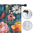 thumbnail image 4 of Blackout Kids Curtains,Pioneer Flower Floral Print Pattern Childrens Insulated Curtains Set Of 2,Bedroom Essentials,Toddler Room Decor 42"x63", 4 of 5