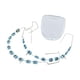 thumbnail image 3 of Decoraciones de dientes temporales con soporte de metal gancho para estudiantes con estuche con azul claro, 3 of 8