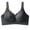 Dark Gray-Bras for Women, variant on Womens Plus Size Bras Seamless Wireless Push Up Bra No Underwire Scalloped Bralettes Soft Comfy Everyday Tshirt Bra