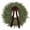 Green#12", variant on Natural Feel Cedar Artificial Christmas Wreath with Burgundy Velvet Bow, 12 Inch Pine Foliage Front Door Wreath, Indoor Outdoor Holiday Wall Decor