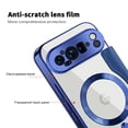 thumbnail image 2 of Allytech Flip Case for Google Pixel 9 Pro, [Compatible with Magsafe] PU Leather Clear Back Cover RFID Blocking Cards Slots Wallet Phone Case for Google Pixel 9 Pro, Royalblue, 2 of 8