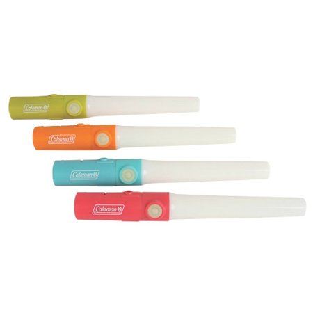 Coleman Flashlight Glowstick Youth Mix Lifetime LEDs Weather-Resistant & 1 AAA Battery - 1 Unit