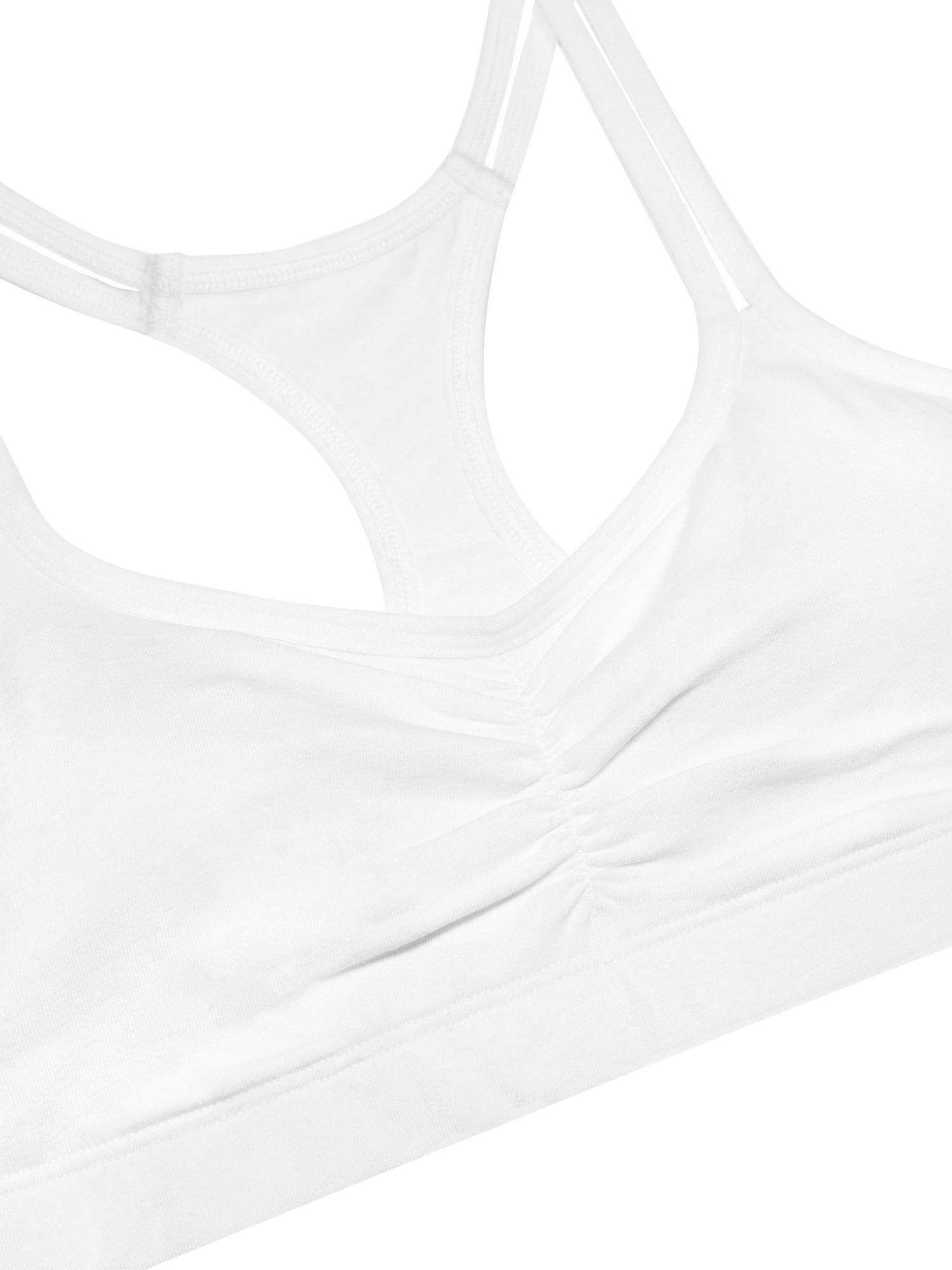 Fruit of the Loom Girls Cotton Stretch Sports Bra, 3-Pack Sizes 28-40
