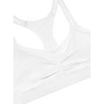 thumbnail image 5 of Fruit of the Loom Girls Cotton Stretch Sports Bra, 3-Pack Sizes 28-40, 5 of 6