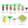 thumbnail image 4 of Juguete de Madera Montessori AFOUNDA Verduras y Frutas Coloridas, 4 of 8