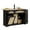 Black, variant on Roromall Rattan Kitchen Island Table on Wheels with Drop Leaf, Tilt Out Trash Can Cabinet with 2 Door, Storage Cabinet, 2 Drawer, Spice Rack, Rolling Kitchen Cart