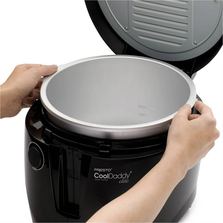 Presto Cool Daddy Elite Cool-Touch Electric Deep Fryer 