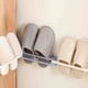thumbnail image 1 of CaiYueKe No Drill Wall Mounted Shoe Rack Bathroom Organizer Over Door Storage Foldable Towel Rack Space Saving Dorm Apartment Entryway Hanging Shoe Shelf Adhesive Hook Holder, 1 of 7