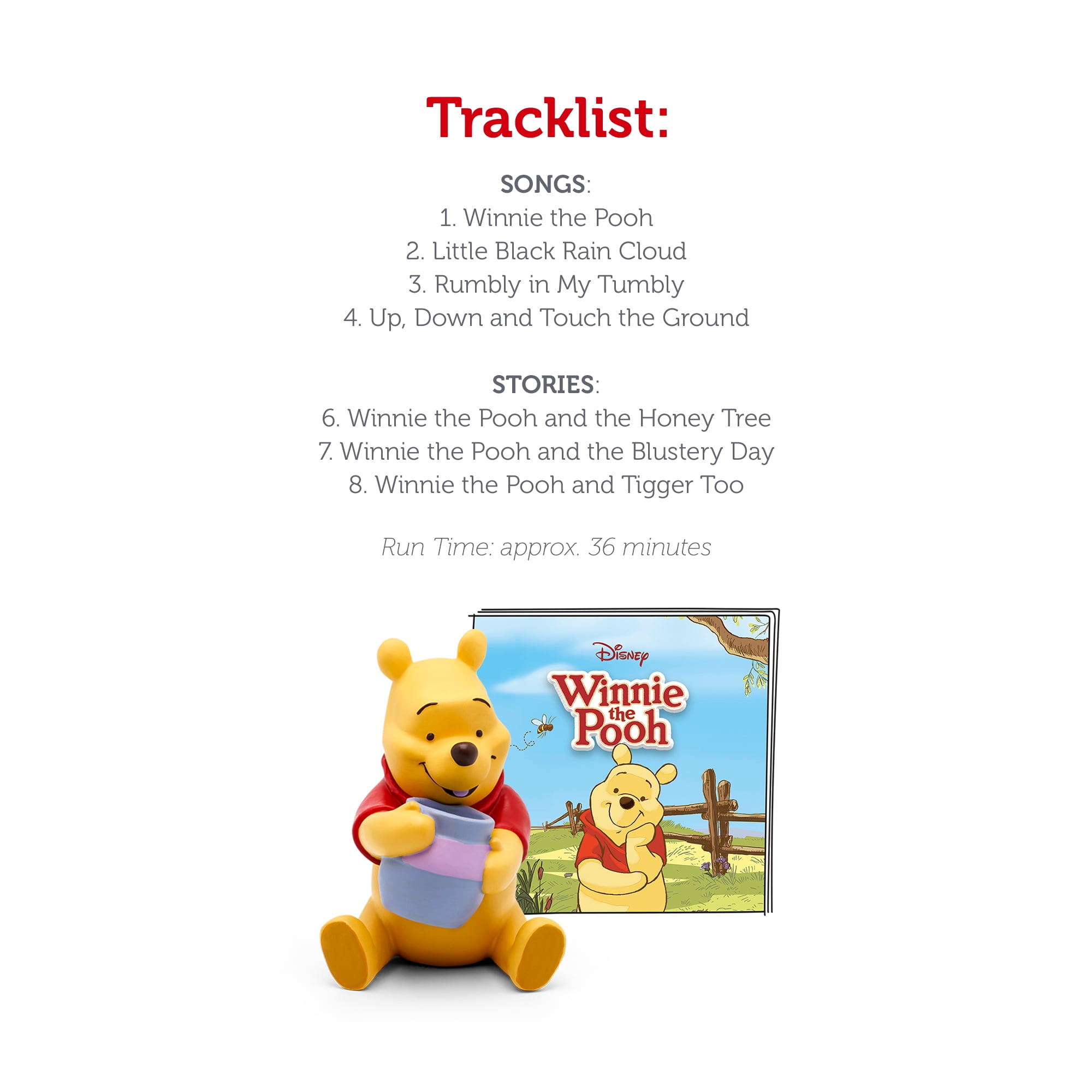 Tonies Disney Winnie the Pooh Audio Play Figurine