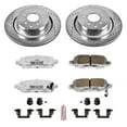 thumbnail image 3 of PowerStop Rear Z26 Street Warrior Carbon-Fiber Ceramic Brake Pad and Drilled and Slotted Rotor Kit Fits: INFINITI Select Models K2986-26, 3 of 9