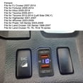 thumbnail image 4 of USB Port Charging Socket, Dual USB Port  Socket QC3.0 Fast Charge Charging Outlet Power Adapter For FJ Cruiser Fortuner Hilux Tacoma, 4 of 8