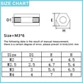 thumbnail image 4 of M2 M2.5 M3 M4 M5 M6 Black/ White Nylon Hex Standoff PCB Support Board Column Rack Pillars Spacer Plastic Hex Motherboard Spacer, 4 of 5