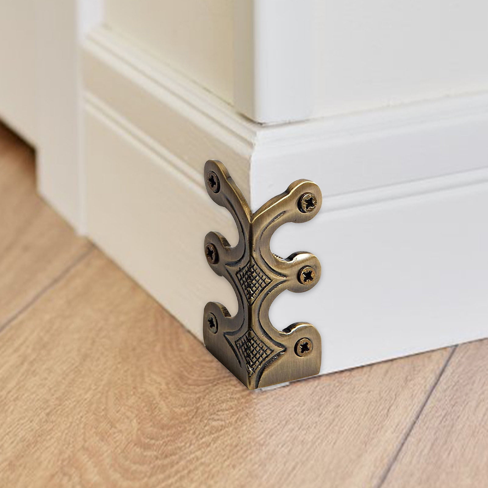 3 Set of Socket Corner Protectors Socket Corner Protectors Socket Corner Protectors Vintage Metal Corner Protectors Decorative Protective Covers