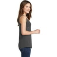 thumbnail image 4 of Port & Company ®  Ladies Core Cotton Tank Top.  Lpc54tt S White, 4 of 4