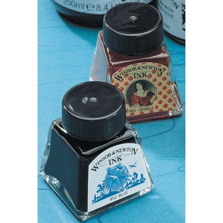 UPC: 0094376899870 | Winsor & Newton Drawing Ink  .5 oz. Bottle  Apple Green