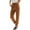 *Brown, variant on Vintage Corduroy Pants for Women Dressy Casual Straight Leg Pants with Pockets Fall Comfortable High Waist Work Trousers Elastic Waist Slacks Casual Fall Trousers Dress Pants Cozy Lounge Pant