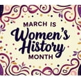 thumbnail image 4 of LUUFILx Women's History Month Celebration Banner Colorful Illustrated Floral Design Event Backdrop Party Supplies Event Decorations Photography Props, 4 of 8