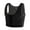 Black, variant on Mens Vest Suit Mens Plastic Chest Vest Corset Chest Flat Chest Bandage Tight Body Shaper Underwear