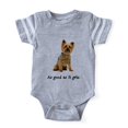 thumbnail image 1 of CafePress - Good Silky Terrier - Cute Infant Baby Football Bodysuit, 1 of 1