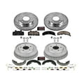 thumbnail image 3 of PowerStop Front and Rear Z23 Evolution Sport Brake Pad Rotor Drum and Shoe Kit Fits: CADILLAC OLDSMOBILE Select Models K15080DK, 3 of 10
