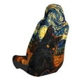 thumbnail image 2 of Yiaed Starry Night Cat Guitarist A Print Car Seat Covers,Universal Auto Seats Protector Fits for Car,SUV Sedan,Truck,Automotive Seat Covers & Accessories, 2 of 5