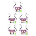 thumbnail image 1 of Monstrate Fiesta de disfraces Cubierta de ojos Pintura de diamante Animal Manual Maquillaje de diamantes de imitación Fiesta Cubierta de medio ojo, AA400, Búho AA400 5piezas Monstrate CBP173875, 1 of 6