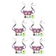 thumbnail image 1 of Moyic Fiesta de disfraces Cubierta de ojos Pintura de diamante Animal Manual Maquillaje de diamantes de imitación Fiesta Cubierta de medio ojo, AA400, Búho AA400 5piezas Moyic CBP173875, 1 of 6