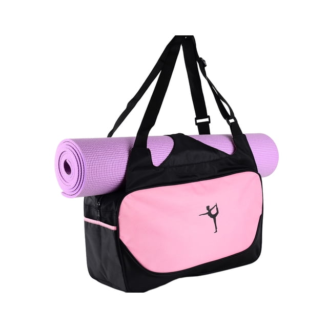 Guardoinrt Sturdy And Durable Sports Bag For All Yoga Accessories Large Capacity light pink 1Set