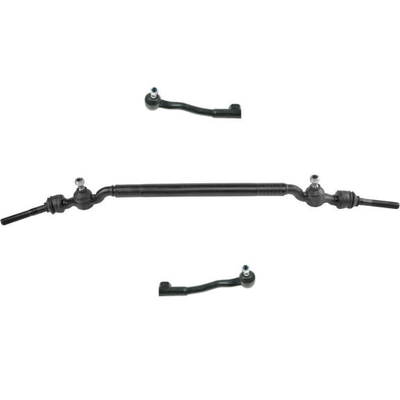 TRQ Front Inner Outer Tie Rod End Drag Link Set Kit for BMW 7 Series PSA54750