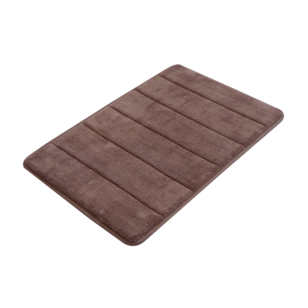 fashionhome Bath Mats Nemory Foam Bathroom Mat Coral Velvet Fabric