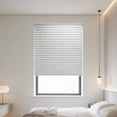 thumbnail image 4 of CaiYueKe Cordless Blackout Pleated Fabric Shade Window Shades Blinds Darkening Temporary Light Filtering Pleated Paper Shade Easy to Install and Cut for Home Bedroom Office Windows HxW(59" x 24"), 4 of 7