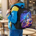 thumbnail image 3 of Jeiento Excavator Toddler Backpack for 2-5 Year Old Kids, 13.5 Inch Preschool Bag for Boys & Girls, Lightweight Bookbag with 2 Front Pockets, 3 of 7