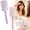 2PCS-A, variant on Portable Dual-Use Hair Trimming Comb - Portable Bang Styling Comb | 2 in 1 Adjustable 4-Gear Hair Thinning Razor Comb for Household, Travel and Salon Use