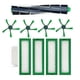 thumbnail image 2 of Replacement Roller Brush Side Brushes Hepa Filter For Vorwerk Kobold Vr200 Vr300 Robot Vacuum Clean-AS, 2 of 5
