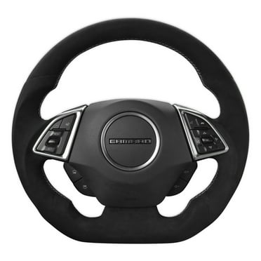 Drake Muscle Cars CA950-16 Steering Wheel Alcantara Wrapped - Heated