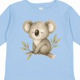 thumbnail image 4 of Inktastic Sleepy Koala Boys or Girls Long Sleeve Toddler T-Shirt, 4 of 5