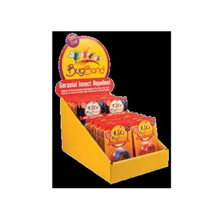 Bug Band 88719 Countertop Display - 24 Wristbands