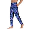 thumbnail image 3 of Kdxio Blue Lightning1 Pattern Joggers,Sweatpants for Men with Pockets-Medium, 3 of 5