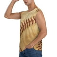thumbnail image 3 of Disketp Vintage Baseball Sleeveless Tshirts For Men, Muscle Shirts For Men Dry Fit Tank Top-3x-Large, 3 of 8
