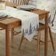 thumbnail image 4 of Christmas Snowflake Elk Table Runner Christmas Dinner Party Table Runners Wedding Table Decorations Tablecloth, 4 of 4