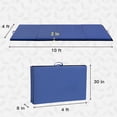 thumbnail image 7 of YRLLENSDAN Gymnastics Mats, Cartwheel Mat Wrestling Mat Yoga Mat Thick 2 Inch Folding Exercise Mat Tumbling Mats for Gymnastics for Home, Blue, 7 of 7