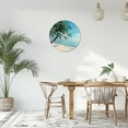 thumbnail image 6 of Beach Wall Clock Silent Non-Ticking Battery Operated Clocks 20 Inch Blue Ocean Tropical Wall Clock Decorative for Living Room Bedroom Office, 6 of 6