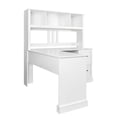 thumbnail image 5 of Cfowner Modern L Shaped Computer Desk with Hutch, Corner Office Desk for Home Office, 5 of 11