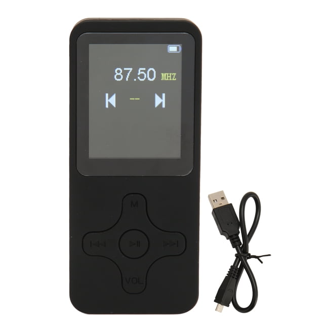 Reproductor MP3 Bluetooth 5,0 reproducción de vídeo Radio FM grabadora de libros eléctrica despertador reproductor de música HiFi con altavoz