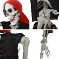 thumbnail image 2 of Happydeer 5.4Ft/165cm Halloween Skeleton Decoration, Life Size Full Body Realistic Human Bones with Posable Joints for Halloween Pose Skeleton Prop Decoration, 2 of 13