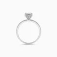 thumbnail image 3 of Spot Jewel Solitaire 2.3 Ct Oval Cut Lab Created Diamond Ring - 14K Silver Ring for Her - Engagement Wedding Ring for Women's - Anniversary Gift for Women's - Gorgeous Anniversary Gift for Her, 3 of 6