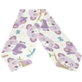 thumbnail image 2 of ColourLife Table Runner Happy Koala Washable Table Cloth Runner for Holiday Home Wedding Table Top Decoration 13x70 Inches, 2 of 5
