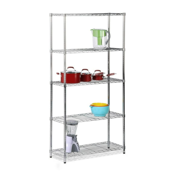 Honey-Can-Do 5-Tier Heavy-Duty Adjustable Shelving Unit